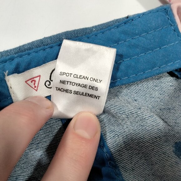 Vintage Y2K Guess Cap Embroidered Bow Blokette Balletcore Pastel Preppy Sporty - Picture 8 of 8